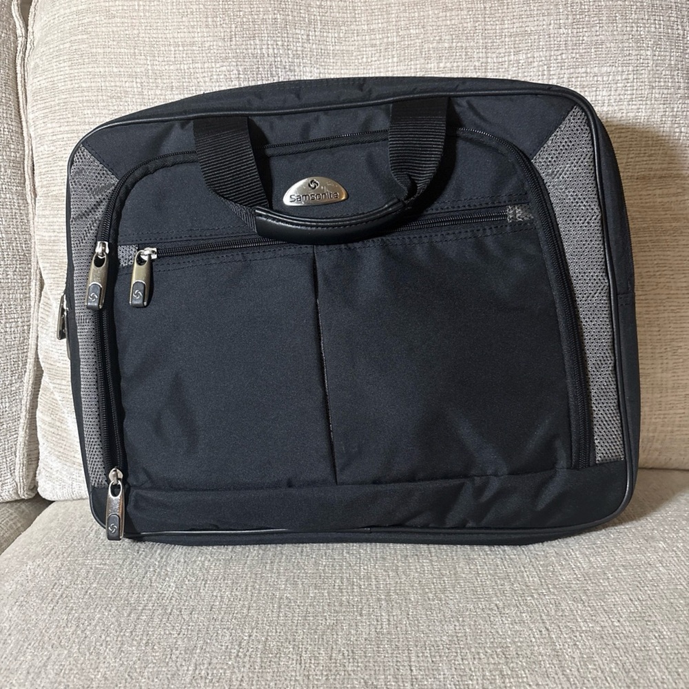 Samsonite Black and Gray Laptop Bag